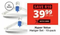 Checkers Hyper Value Hanger Set offer