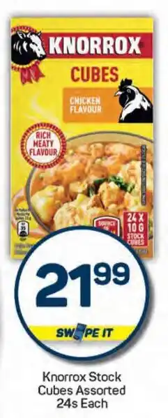 Pick n Pay Knorrox Stock Cubes Assorted offer