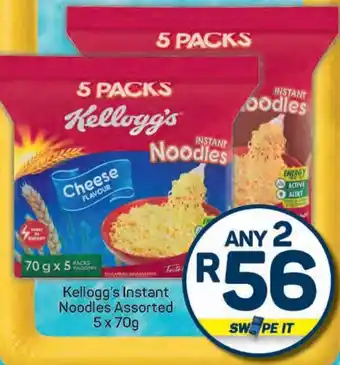 Pick n Pay Kellogg's Instant Noodles Assorted offer
