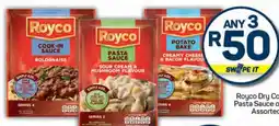 Pick n Pay Royco Dry Cook-in-Sauce, Pasta Sauce or Potato Bake Assorted offer
