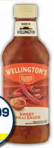 Pick n Pay Wellington's Sweet Chilli or Jalapeno Sauce offer