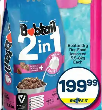 Pick n Pay Bobtail Dry Dog Food Assorted offer