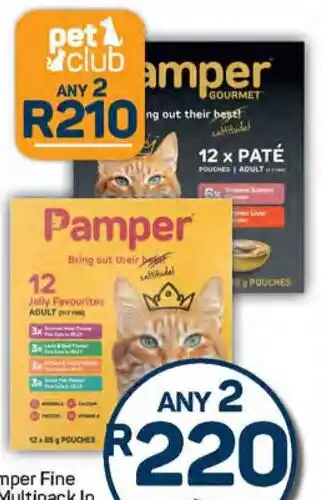 Pick n Pay Pamper Fine Cuts Multipack In Gravy or Jelly Assorted offer