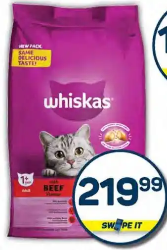 Pick n Pay Whiskas Dry Cat Food Assorted offer