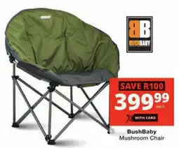 Checkers BushBaby Mushroom Chair offer
