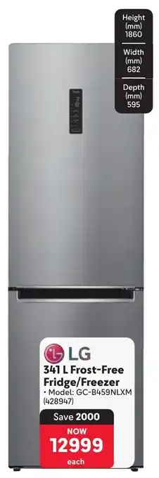 Makro LG Frost-Free Fridge/ Freezer offer