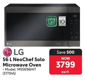 Makro LG NeoChef Solo Microwave Oven offer