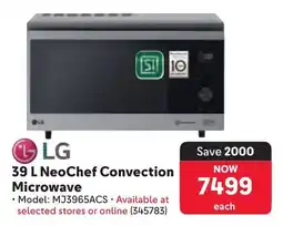Makro LG NeoChef Convection Microwave offer