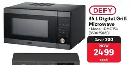 Makro DEFY Digital Grill Microwave offer