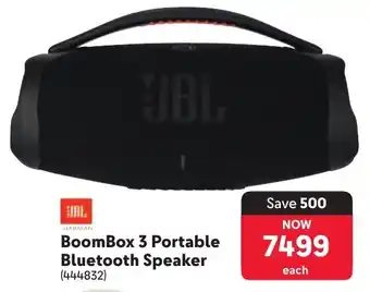 Makro JBL BoomBox 3 Portable Bluetooth Speaker offer