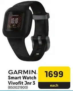 Makro GARMIN Smart Watch Vivofit Jnr 3 offer