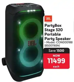 Makro JBL PartyBox Stage 320 Portable Party Speaker offer