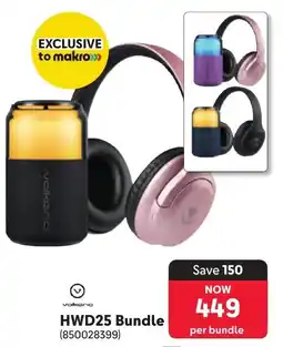 Makro Volkano HWD25 Bundle offer