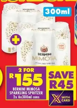 Shoprite Bernini Mimosa Sparkling Spritzer offer
