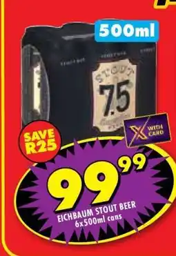 Shoprite EICHBAUM STOUT BEER offer