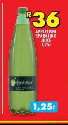 Shoprite APPLETISER SPARKLING JUICE offer