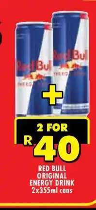 Shoprite RED BULL Original Energy Drink offer