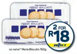 Pick n Pay no name Marie Biscuits 150g offer