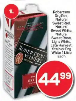 Pick n Pay ROBERTSON WINERY offer