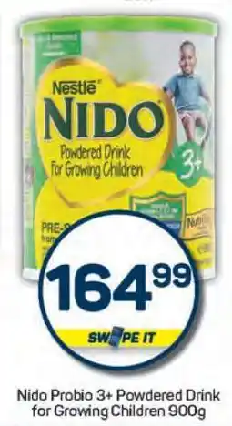 Pick n Pay Nido Probio 3+ Powdered Drink for Growing Children 900g offer