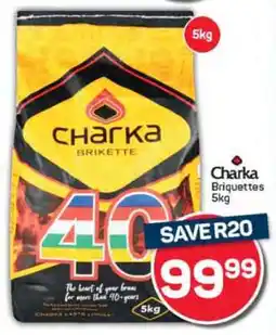 Pick n Pay Charka Briquettes 5kg offer