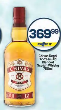 Pick n Pay Chivas Regal 12-Year-Old Blended Scotch Whisky 750ml offer