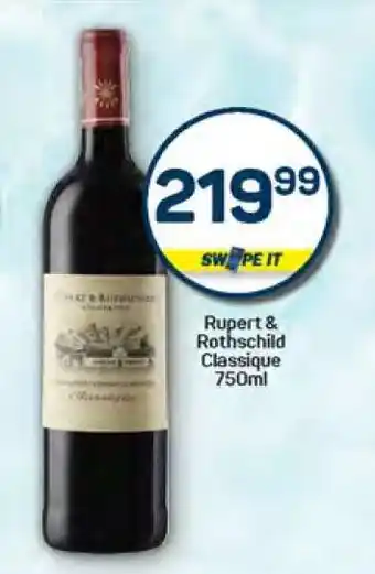 Pick n Pay Rupert & Rothschild Classique 750ml offer