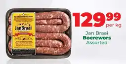 Food Lover's Market Jan Braai Boerewors Assorted offer