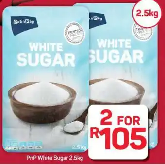 Pick n Pay Hypermarket PnP White Sugar 2.5kg offer