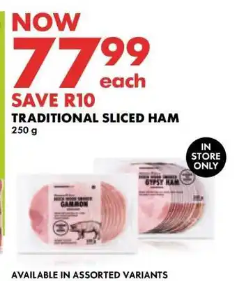 Woolworths Traditional Sliced Ham offer