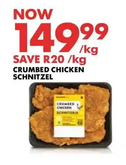 Woolworths Crumbed Chicken Schnitzel offer