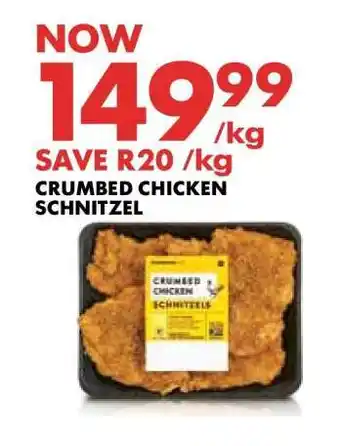 Woolworths Crumbed Chicken Schnitzel offer