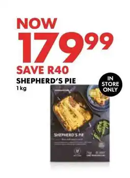Woolworths SHEPHERD’S PIE offer