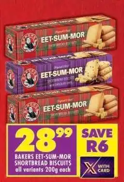 Shoprite Bakers Eet-Sum-Mor Shortbread Biscuits offer