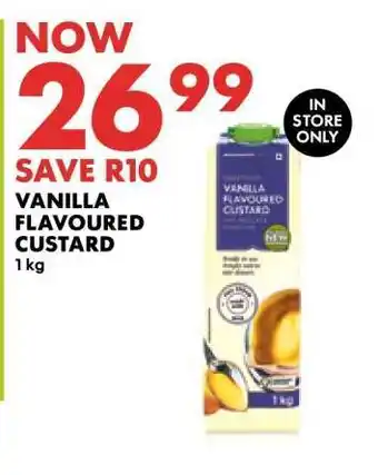 Woolworths Vanilla Flavoured Custard offer