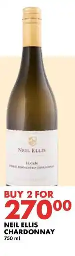 Woolworths NEIL ELLIS CHARDONNAY offer