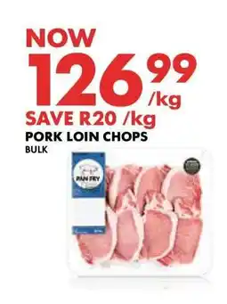 Woolworths Pork Loin Chops offer