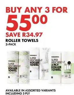 Woolworths Roller Towels 2-Pack offer