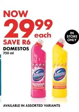 Woolworths Domestos offer