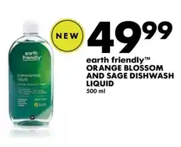 Woolworths earth friendly ORANGE BLOSSOM AND SAGE DISHWASH LIQUID offer