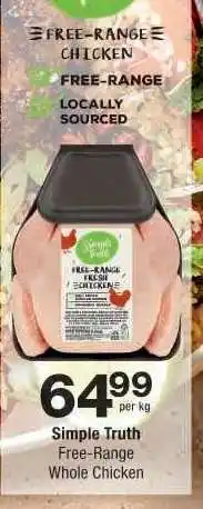 Checkers Simple Truth Free-Range Whole Chicken offer