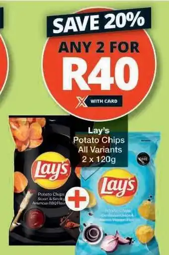 Checkers Lay’s Potato Chips offer