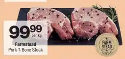 Checkers Farmstead Pork T-Bone Steak offer
