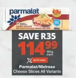 Checkers Parmalat / Melrose Cheese Slices offer