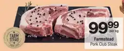 Checkers Farmstead Pork Club Steak offer