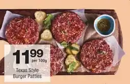 Checkers Texas Style Burger Patties offer