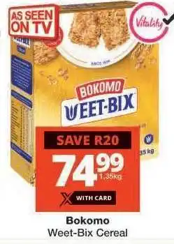 Checkers Bokomo Weet-Bix Cereal offer