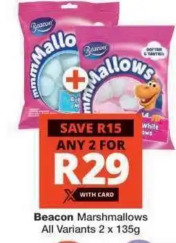 Checkers Beacon Marshmallows offer
