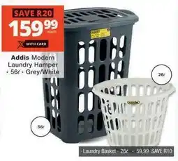 Checkers Addis Modern Laundry Hamper offer