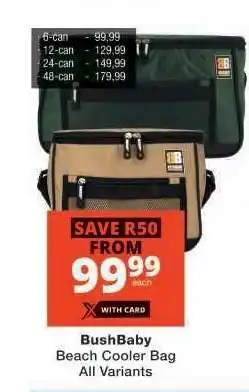 Checkers BushBaby Beach Cooler Bag offer